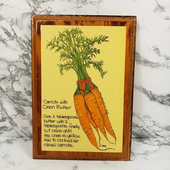 Macy's Greg Wallace Kitchen Wall Decor Vintage - Picture 2 of 11